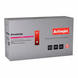 Activejet ATH-6003AN (remplacement HP 124A Q6003A, Canon CRG-707M ; Premium ; 2000 pages ; rouge), 2000 pages, Magenta, 1 piè ...