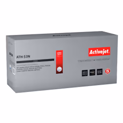 Activejet ATH-53N (remplacement HP 53A Q7553A, Canon CRG-715 ; Suprême ; 3500 pages ; noir), 3500 pages, Noir, 1 pièce(s)