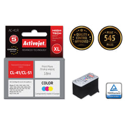 Activejet Encre AC-41R (remplacement Canon CL-41 ; Premium ; 18 ml ; couleur)