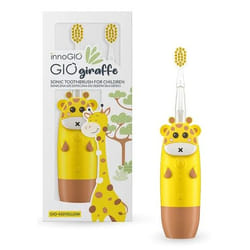 innoGIO GIOgiraffe Enfant Brosse à dents à ultrasons Jaune