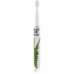 Vous devez convaincre chaque jour vos enfants de se brosser les dents ? La brosse à dents sonique GIOSonic Crocodile d’innoGI ...
