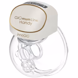 Lorsque votre bébé ne parvient pas à téter directement au sein, le tire-lait innoGIO GIOmum Handy Double est là pour vous aid ...