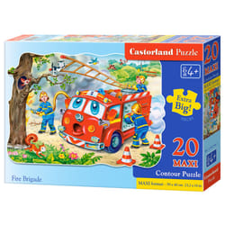 Castorland Fire Brigade 20 Maxi pcs Contour pour puzzle 20 pièce(s) Dessins animés