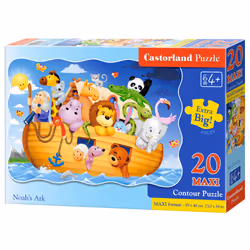 Castorland Noah's Ark 20 Maxi pcs, 20 pièce(s), Dessins animés, 4 an(s)