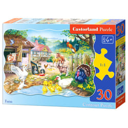 Castorland Farm 30 pcs Contour pour puzzle 30 pièce(s) Ferme