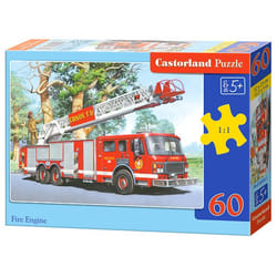 Castorland Fire Engine 60 pcs Jeu de puzzle 60 pièce(s) Véhicules