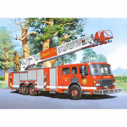 Castorland Fire Engine 60 pcs Jeu de puzzle 60 pièce(s) Véhicules