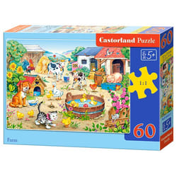 Castorland Farm 60 pcs Jeu de puzzle 60 pièce(s) Dessins animés