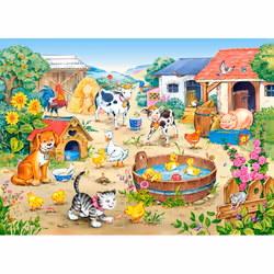 Castorland Farm 60 pcs Jeu de puzzle 60 pièce(s) Dessins animés