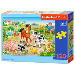 Castorland On the Farm 120 pcs Jeu de puzzle 120 pièce(s) Dessins animés