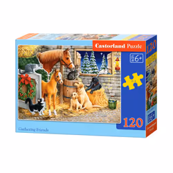 Castorland Gathering Friends 120 pcs, 120 pièce(s), Dessins animés, 6 an(s)