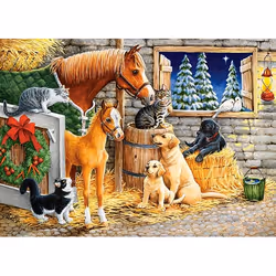 Castorland Gathering Friends 120 pcs Jeu de puzzle 120 pièce(s) Dessins animés