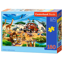 Castorland Safari Adventure 180 pcs Jeu de puzzle 180 pièce(s) Dessins animés