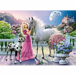Castorland My Friend Unicorn 300 pcs Jeu de puzzle 300 pièce(s) Fée