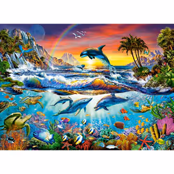 Castorland Paradise Cove 300 pcs Jeu de puzzle 300 pièce(s) Flora
