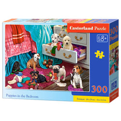 Castorland Puppies in the Bedroom 300 pcs Jeu de puzzle 300 pièce(s) Animaux