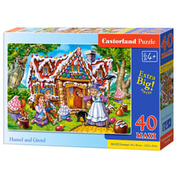 Castorland Hansel and Gretel 40 MAXI pcs Jeu de puzzle 40 pièce(s) Dessins animés