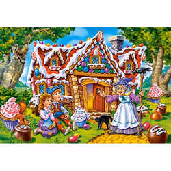 Castorland Hansel and Gretel 40 MAXI pcs Jeu de puzzle 40 pièce(s) Dessins animés