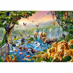 Castorland Jungle River 500 pcs Jeu de puzzle 500 pièce(s) Faune