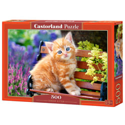 Castorland Ginger kitten 500 pcs Jeu de puzzle 500 pièce(s) Faune