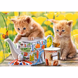Castorland Tea Time 500 pcs Jeu de puzzle 500 pièce(s) Flora