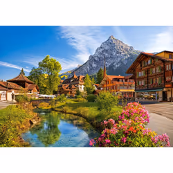 Castorland Kandersteg, Switzerland 500 pcs Jeu de puzzle 500 pièce(s) Paysage