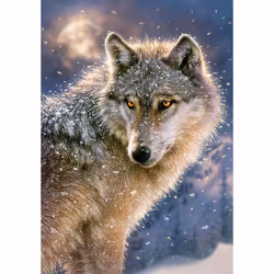 Castorland Lone wolf 500 pcs Jeu de puzzle 500 pièce(s) Faune