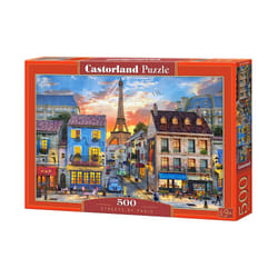 Castorland Streets of Paris 500 pcs Jeu de puzzle 500 pièce(s) Ville