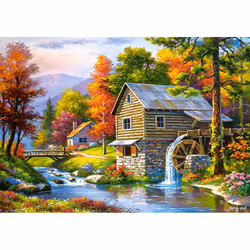 Castorland Old Sutter's mill 500 pcs Jeu de puzzle 500 pièce(s) Paysage