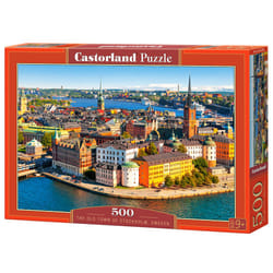 Castorland The Old Town of Stockholm, Sweden 500 pcs Jeu de puzzle 500 pièce(s) Ville