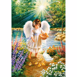 Castorland An Angel's Warmth, 500 pièce(s), Art, 9 an(s)
