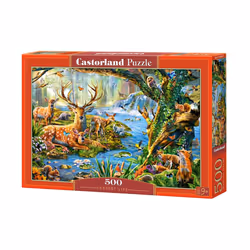 Castorland Forest Life Jeu de puzzle 500 pièce(s) Flore et faune
