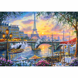 Castorland Tea Time in Paris, 500 pièce(s), Ville, 9 an(s)