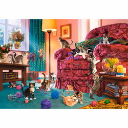 Castorland Naughty Kittens 500 pcs Jeu de puzzle 500 pièce(s) Animaux