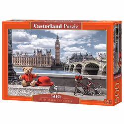 Castorland Little Journey to London 500 pcs, 500 pièce(s), Ville, 9 an(s)