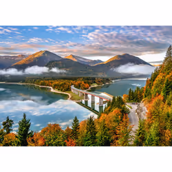 Castorland Sunrise over Sylvenstein Lake, Germany 500 pcs Jeu de puzzle 500 pièce(s) Paysage