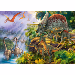 Castorland B-53643 puzzle Jeu de puzzle 500 pièce(s) Dinosaures