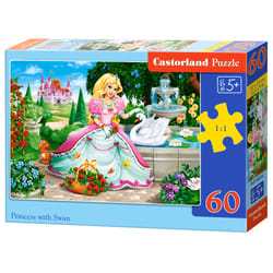 Castorland Princess with Swan 60 pcs Jeu de puzzle 60 pièce(s) Dessins animés