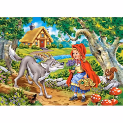 Castorland Little Red Riding Hood, 60 pièce(s), Enfants, 5 an(s)