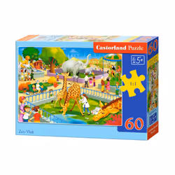 Castorland Zoo Visit Jeu de puzzle 60 pièce(s)