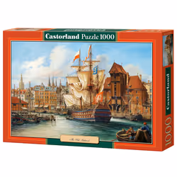 Castorland The Old Gdansk 1000 pcs, 1000 pièce(s), Bateaux, 9 an(s)