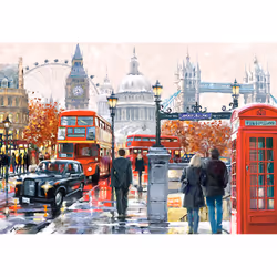 Castorland London Collage 1000 pcs Jeu de puzzle 1000 pièce(s) Ville
