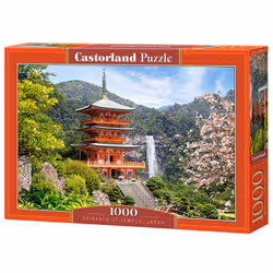 Castorland Seiganto-ji-Temple 1000 pcs, 1000 pièce(s), Paysage, 9 an(s)