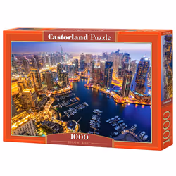 Castorland Dubai at Night 1000 pcs, 1000 pièce(s), Ville, 9 an(s)