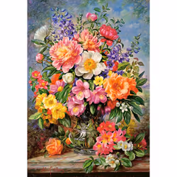 Castorland June Flowers in Radiance, 1000 pièce(s), Flora, 9 an(s)