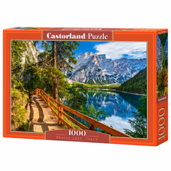Castorland Braies Lake, Italy 1000 pcs, 1000 pièce(s), Paysage, 9 an(s)