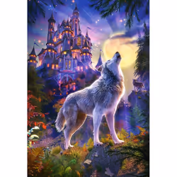 Castorland Wolf Castle, 1000 pièce(s), Fantaisie, 9 an(s)