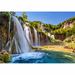 Castorland Land of the Falling Lakes, 1000 pièce(s), Paysage, 9 an(s)
