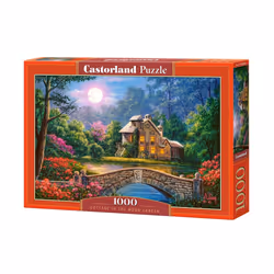 Castorland Cottage in the Moon Garden Jeu de puzzle 1000 pièce(s) Fantaisie