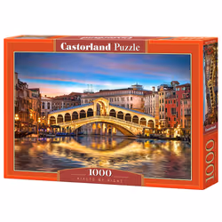 Castorland Rialto by Night 1000 pcs, 1000 pièce(s), Ville, 9 an(s)